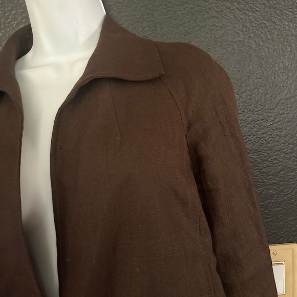 Talbots 100% Linen blazer - Picture 7 of 9